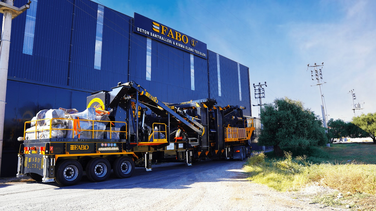 FABO Mobile Impact Crusher - Darbeli kırıcı: fotoğraf 1 FABO Mobile Impact Crusher - Darbeli kırıcı: fotoğraf 1