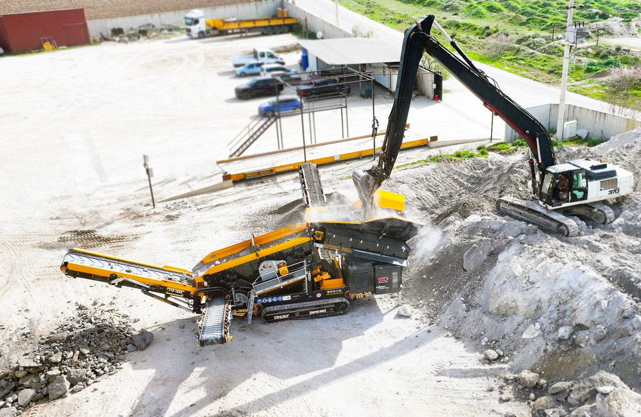 FABO Mobile crusher - Mobil konkasör tesisi: fotoğraf 5 FABO Mobile crusher - Mobil konkasör tesisi: fotoğraf 5