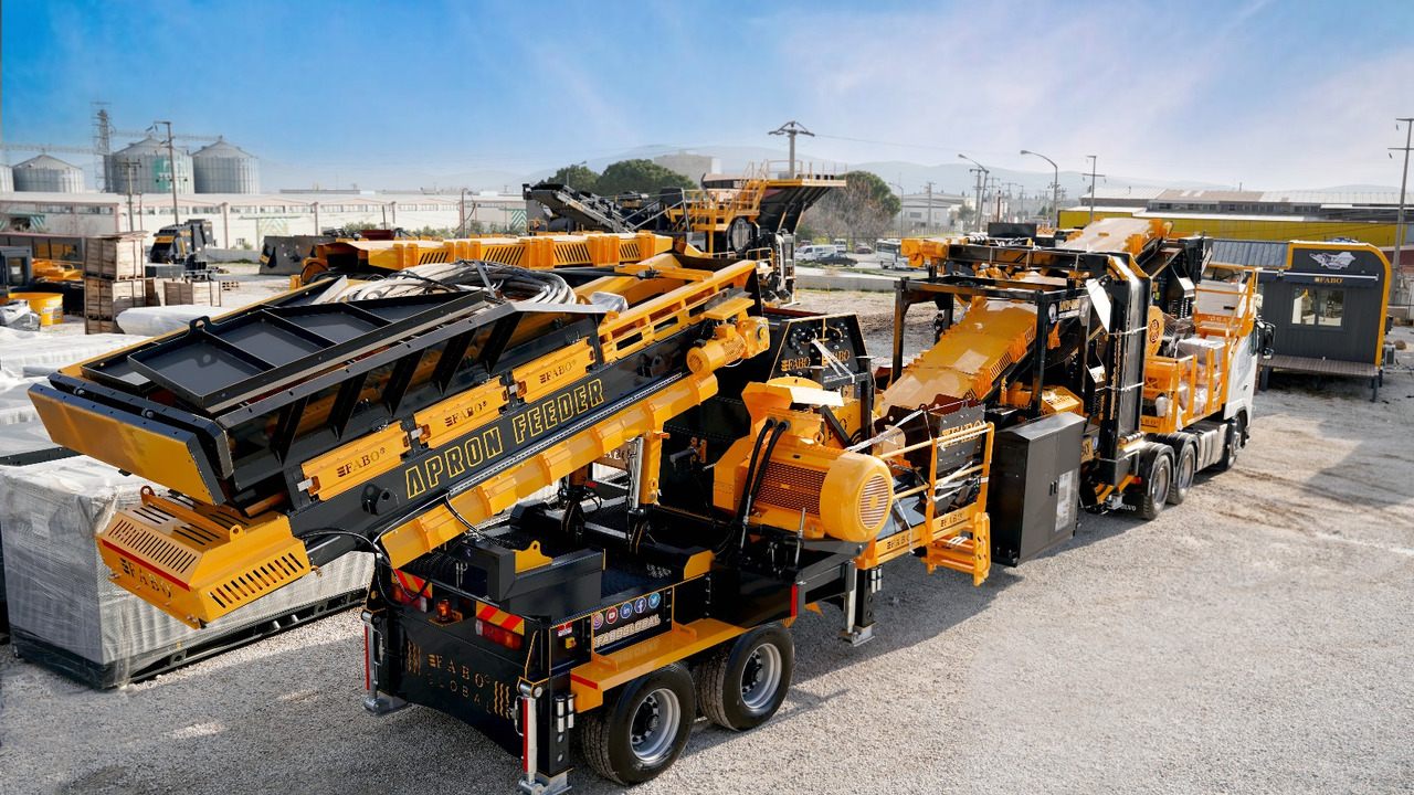 FABO Mobile crusher - Mobil konkasör tesisi: fotoğraf 5 FABO Mobile crusher - Mobil konkasör tesisi: fotoğraf 5