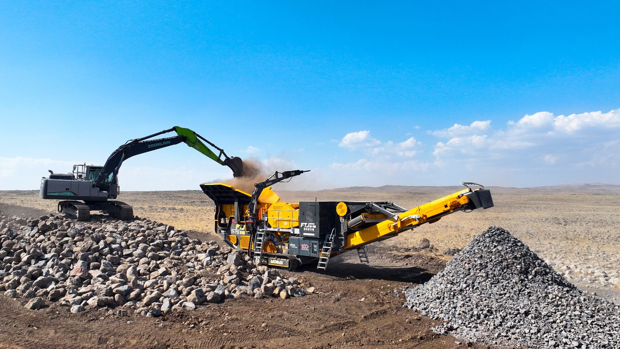 FABO Mobile crusher - Mobil konkasör tesisi: fotoğraf 5 FABO Mobile crusher - Mobil konkasör tesisi: fotoğraf 5