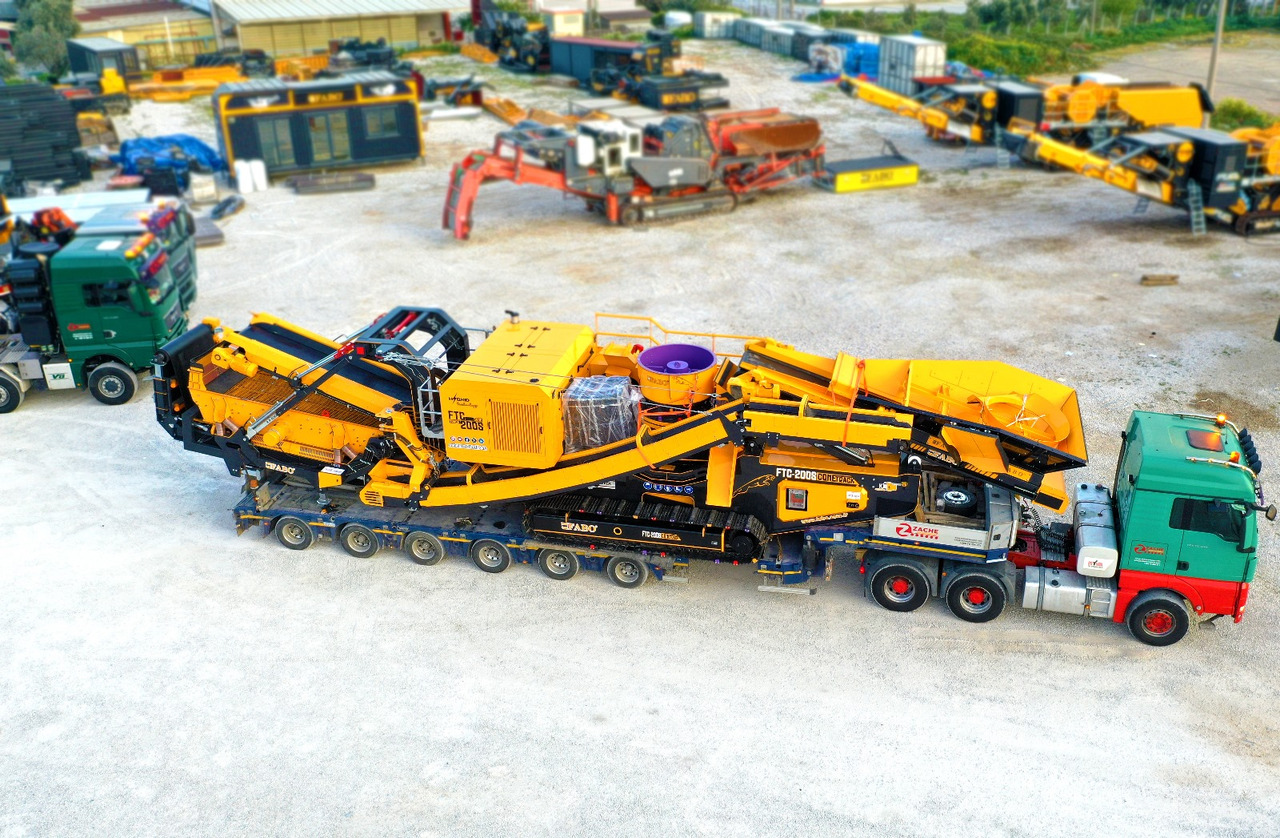 FABO Mobile crusher - Mobil konkasör tesisi: fotoğraf 3 FABO Mobile crusher - Mobil konkasör tesisi: fotoğraf 3
