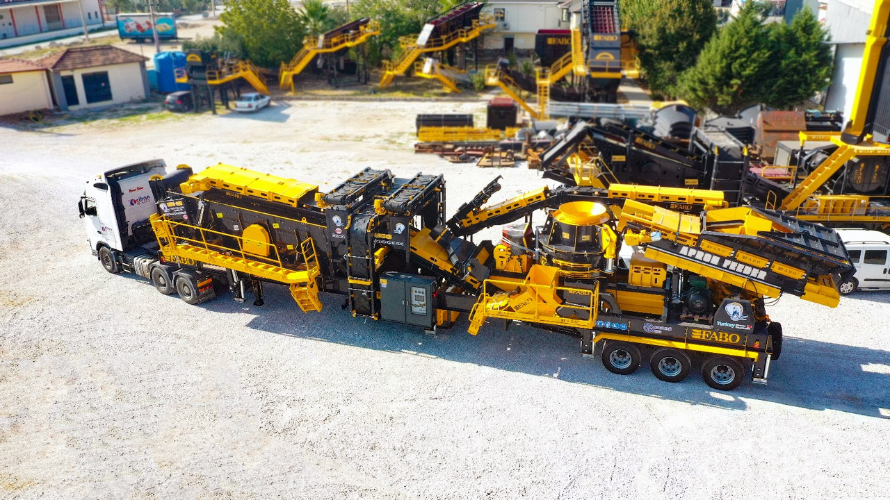 Yeni Mobil konkasör tesisi FABO Mobile crusher: fotoğraf 7