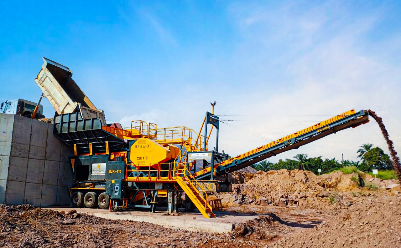 FABO Mobile crusher - Mobil konkasör tesisi: fotoğraf 2 FABO Mobile crusher - Mobil konkasör tesisi: fotoğraf 2