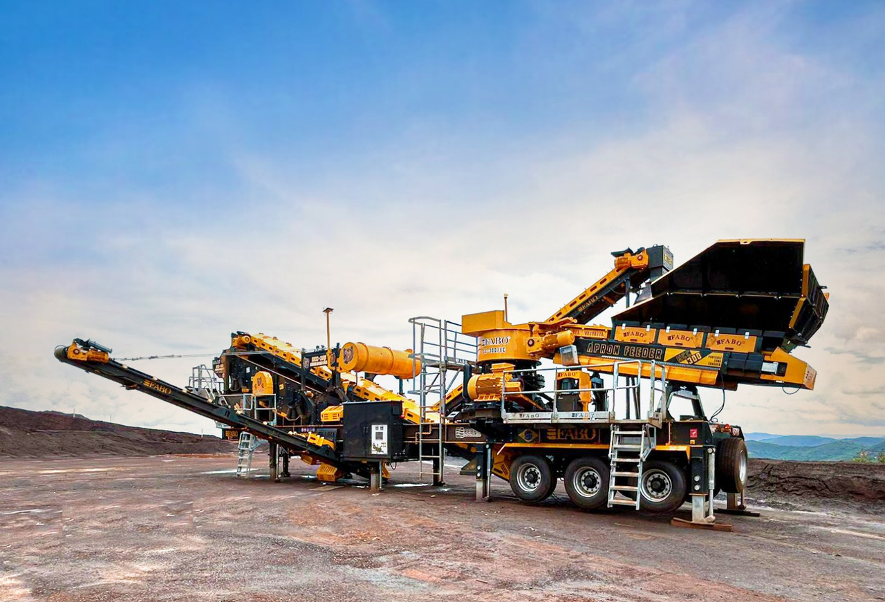FABO Mobile crusher - Mobil konkasör tesisi: fotoğraf 2 FABO Mobile crusher - Mobil konkasör tesisi: fotoğraf 2