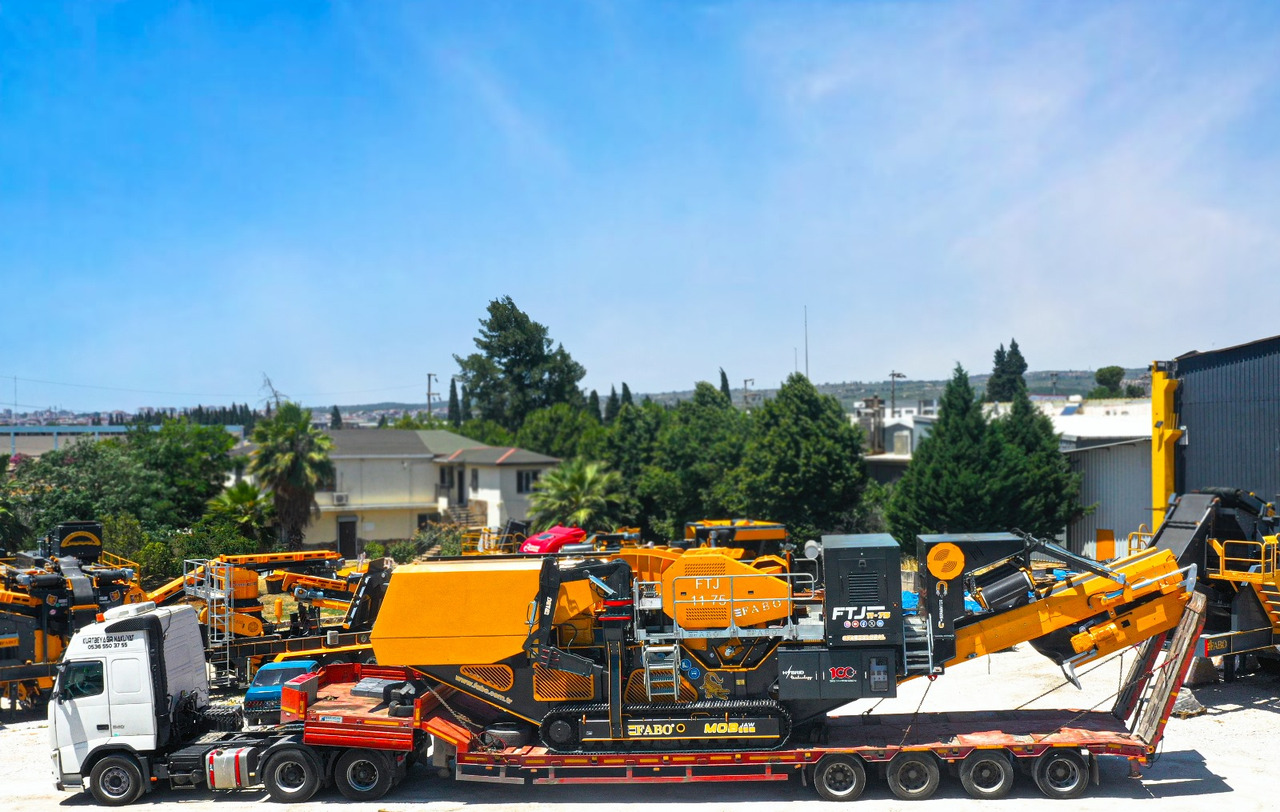 FABO Mobile crusher - Mobil konkasör tesisi: fotoğraf 3 FABO Mobile crusher - Mobil konkasör tesisi: fotoğraf 3