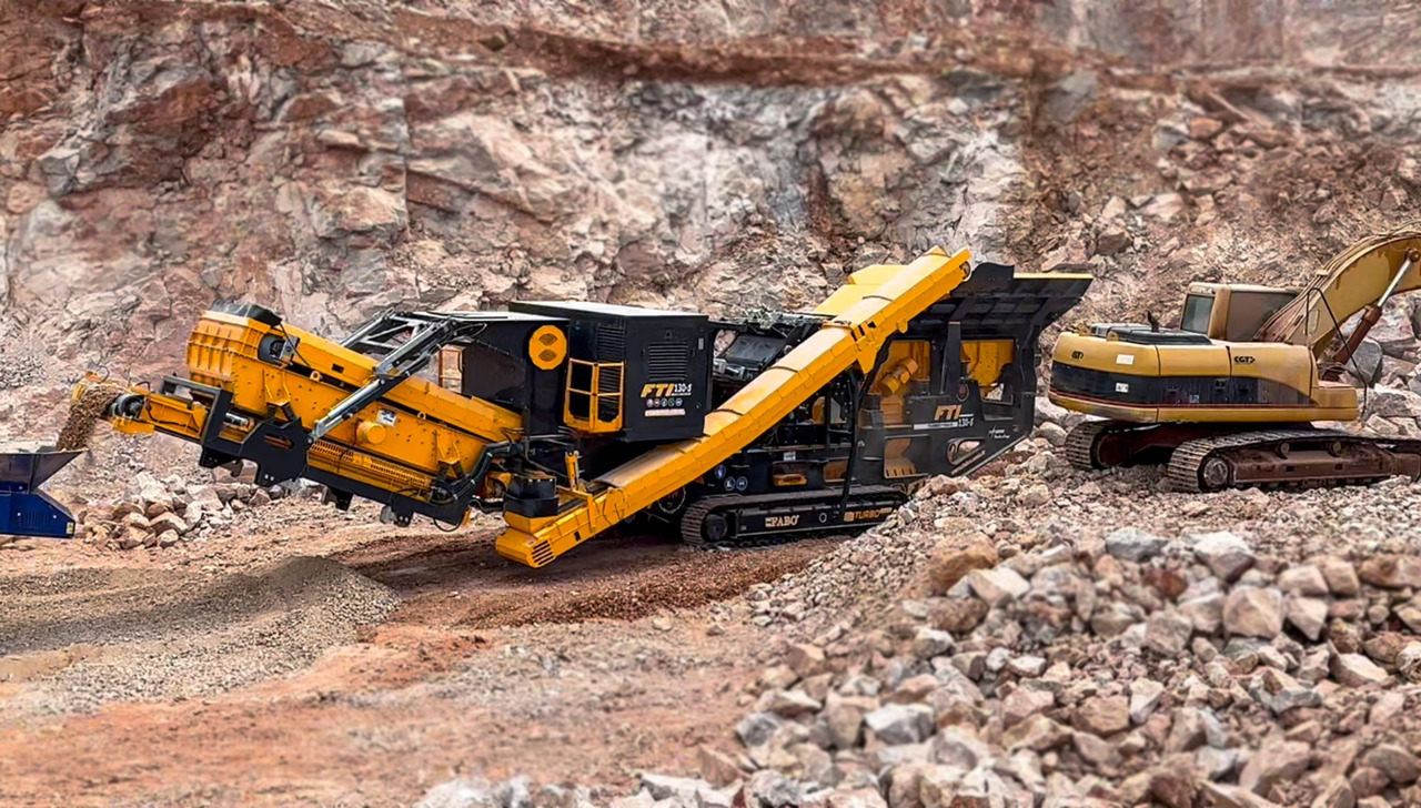 FABO Mobile crusher - Mobil konkasör tesisi: fotoğraf 2 FABO Mobile crusher - Mobil konkasör tesisi: fotoğraf 2