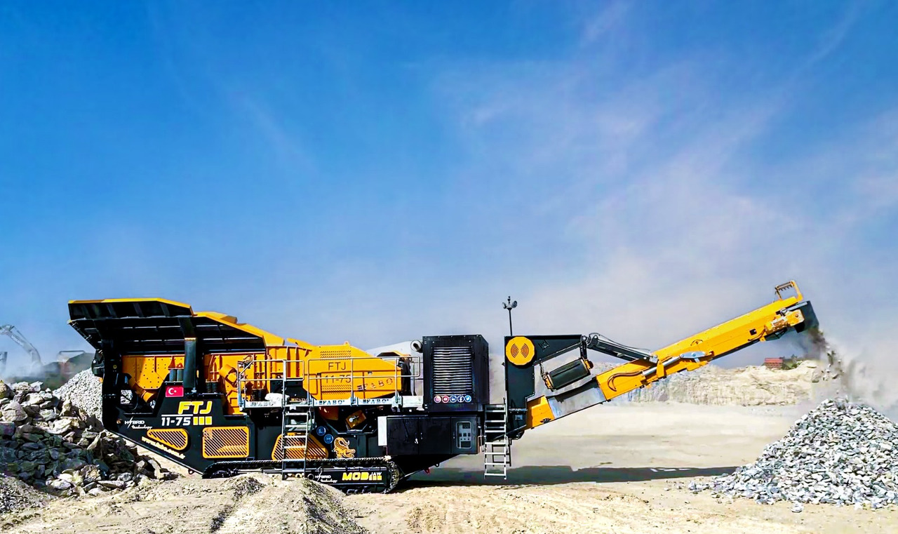 FABO Mobile crusher - Mobil konkasör tesisi: fotoğraf 1 FABO Mobile crusher - Mobil konkasör tesisi: fotoğraf 1