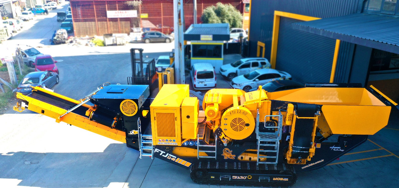 FABO Mobile crusher - Mobil konkasör tesisi: fotoğraf 1 FABO Mobile crusher - Mobil konkasör tesisi: fotoğraf 1