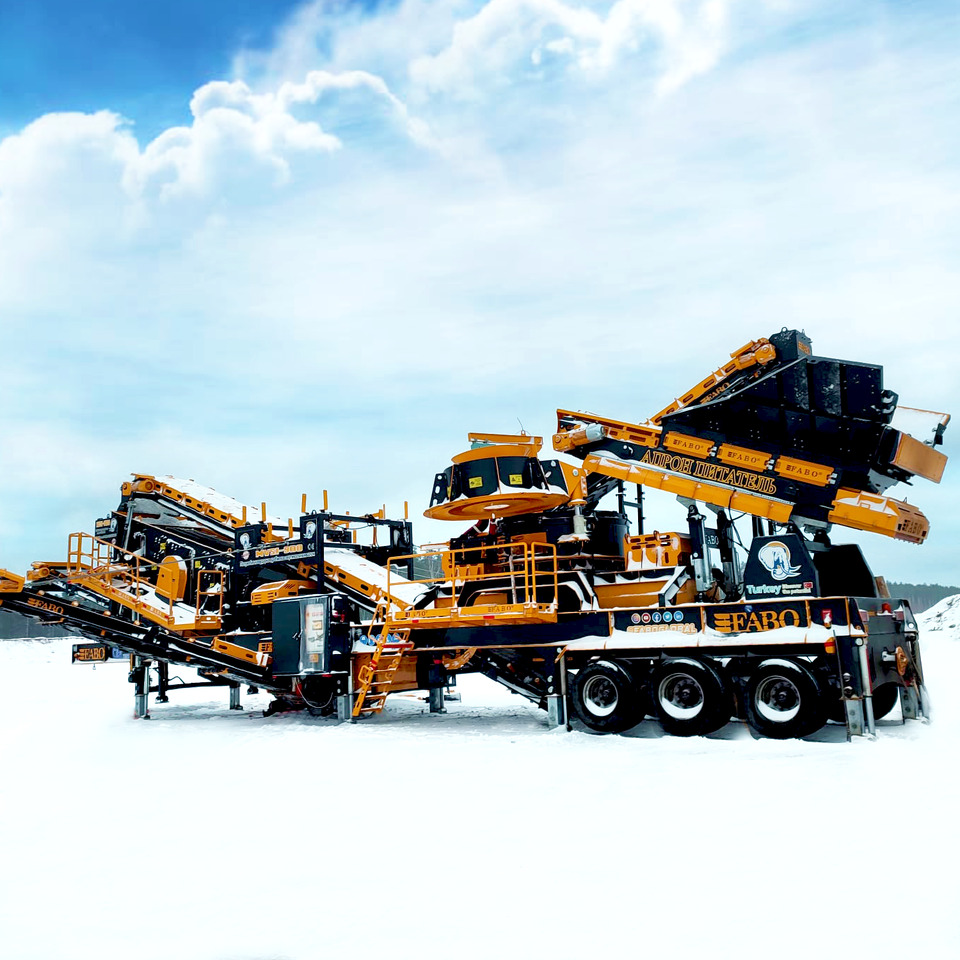 FABO Mobile crusher - Mobil konkasör tesisi: fotoğraf 4 FABO Mobile crusher - Mobil konkasör tesisi: fotoğraf 4