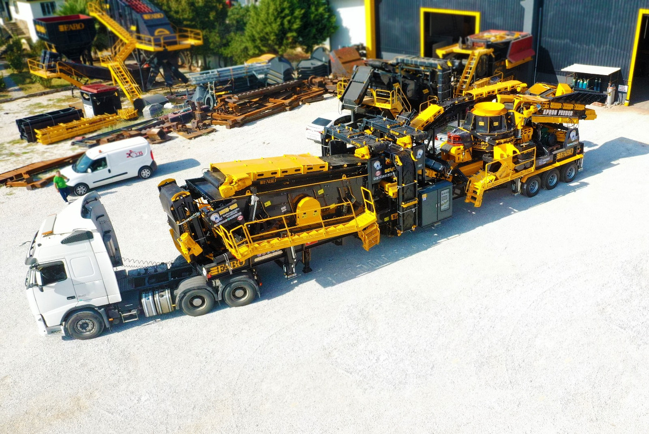 FABO Mobile crusher - Mobil konkasör tesisi: fotoğraf 5 FABO Mobile crusher - Mobil konkasör tesisi: fotoğraf 5