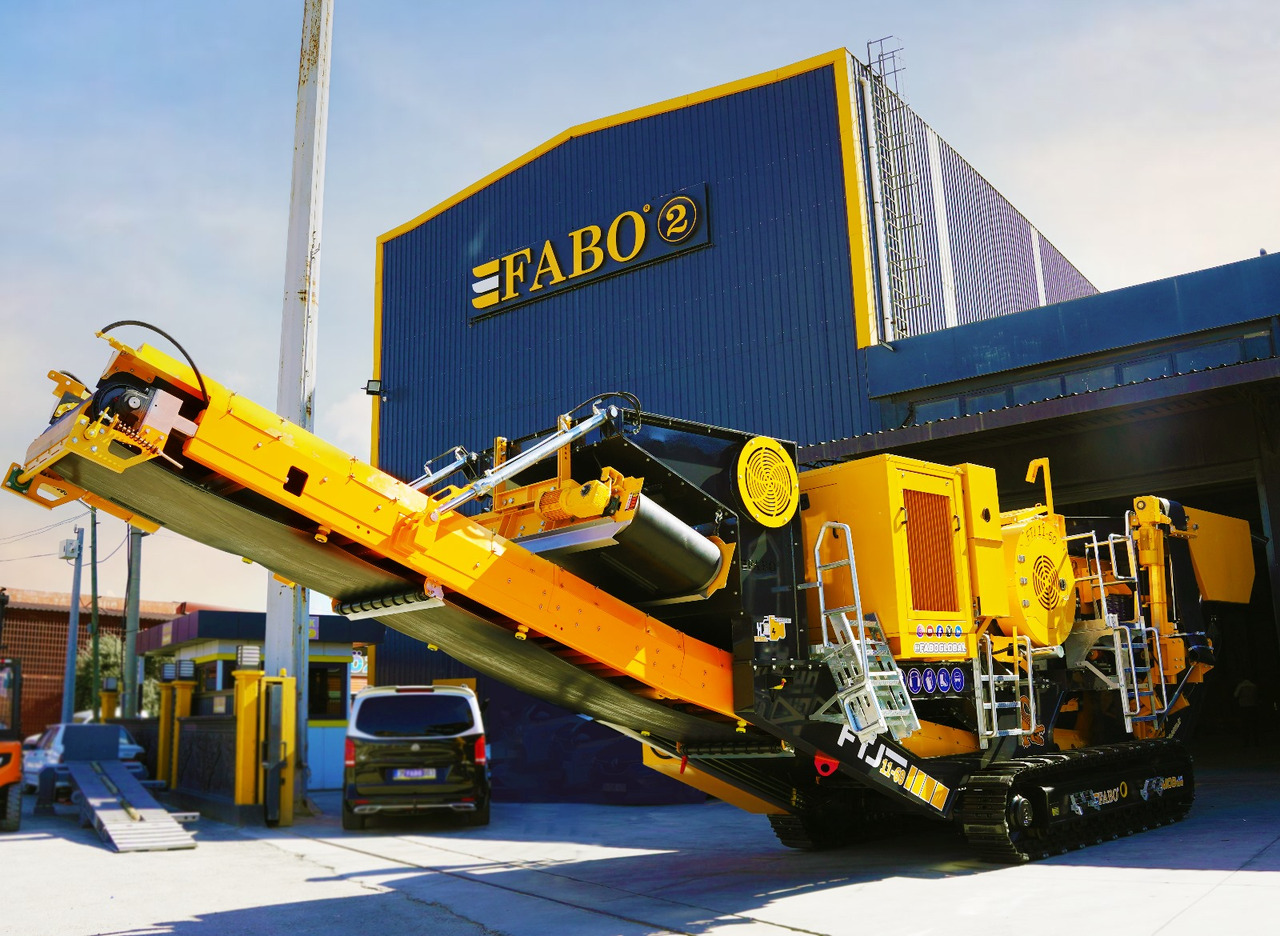 FABO Mobile crusher - Mobil konkasör tesisi: fotoğraf 3 FABO Mobile crusher - Mobil konkasör tesisi: fotoğraf 3