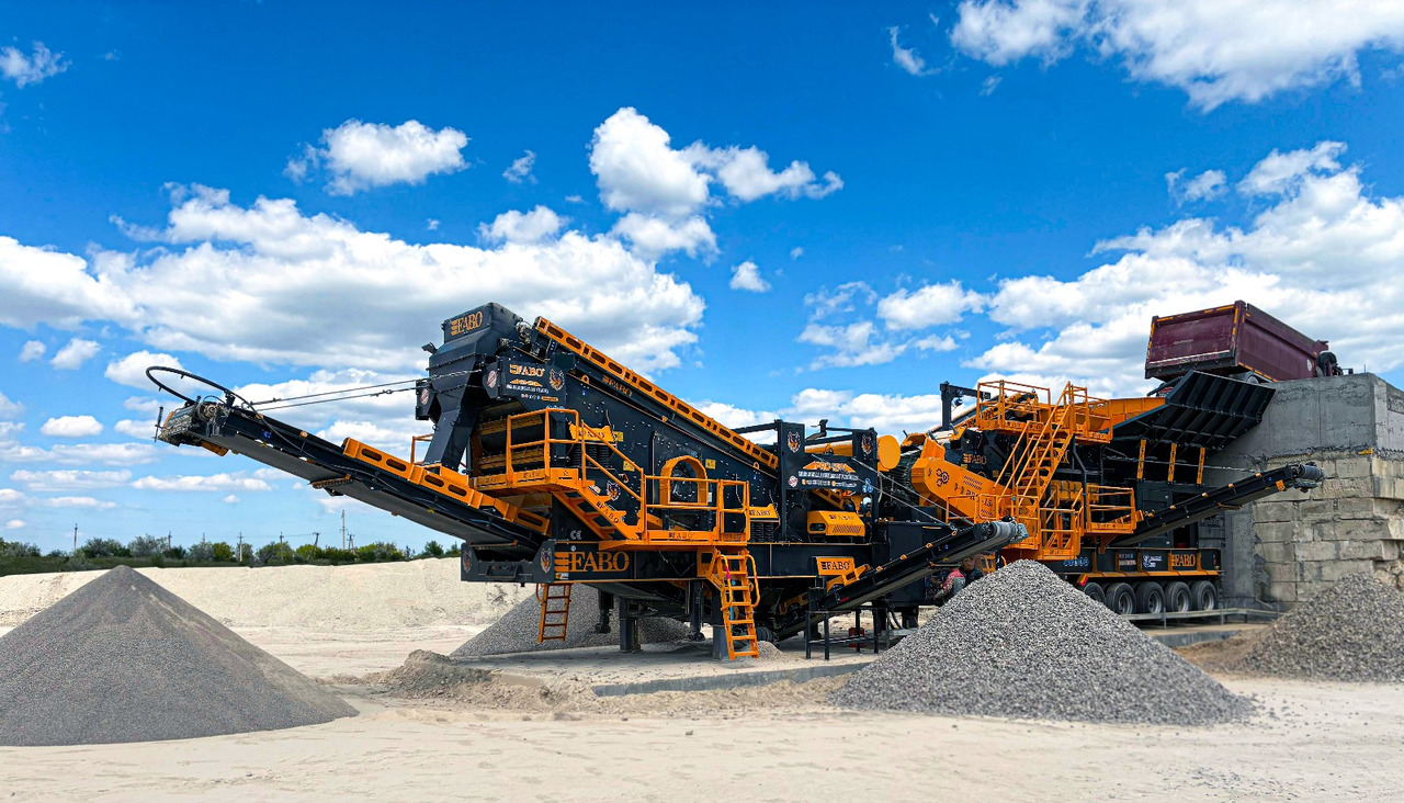 FABO Mobile crusher - Mobil konkasör tesisi: fotoğraf 1 FABO Mobile crusher - Mobil konkasör tesisi: fotoğraf 1
