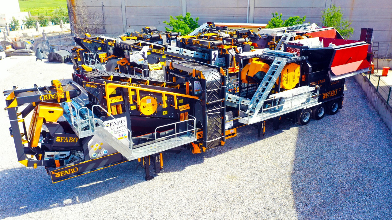 FABO Mobile crusher - Mobil konkasör tesisi: fotoğraf 2 FABO Mobile crusher - Mobil konkasör tesisi: fotoğraf 2