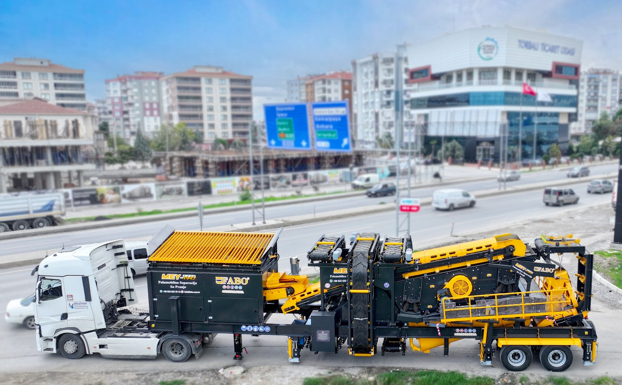 FABO Mobile crusher - Mobil konkasör tesisi: fotoğraf 4 FABO Mobile crusher - Mobil konkasör tesisi: fotoğraf 4