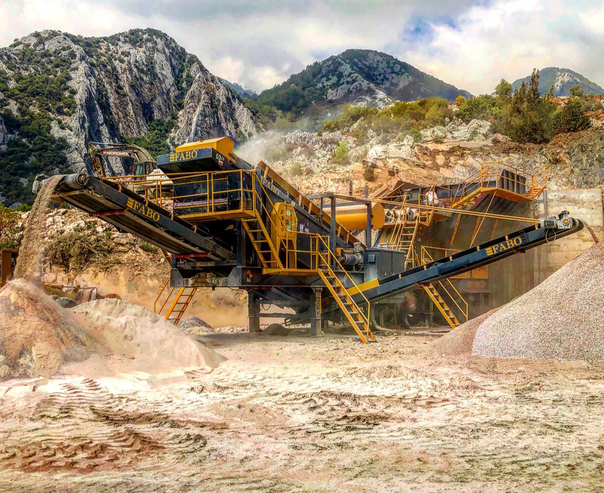 FABO PRO-100 MOBILE CRUSHING & SCREENING PLANT - Mobil konkasör tesisi: fotoğraf 1 FABO PRO-100 MOBILE CRUSHING & SCREENING PLANT - Mobil konkasör tesisi: fotoğraf 1