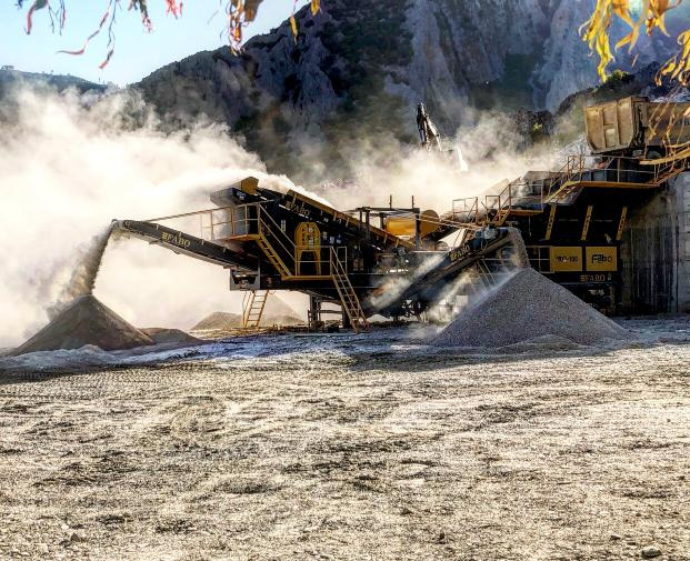 FABO PRO-100 MOBILE CRUSHING & SCREENING PLANT - Mobil konkasör tesisi: fotoğraf 5 FABO PRO-100 MOBILE CRUSHING & SCREENING PLANT - Mobil konkasör tesisi: fotoğraf 5