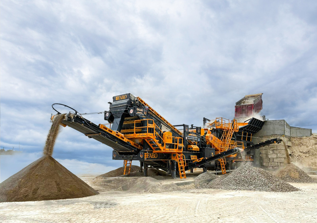 FABO PRO-150 MOBILE CRUSHING & SCREENING PLANT - Mobil konkasör tesisi: fotoğraf 1 FABO PRO-150 MOBILE CRUSHING & SCREENING PLANT - Mobil konkasör tesisi: fotoğraf 1