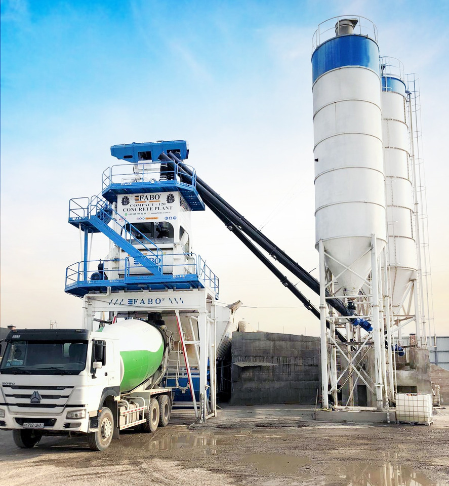 FABO compact concrete plant - Beton santrali: fotoğraf 2 FABO compact concrete plant - Beton santrali: fotoğraf 2