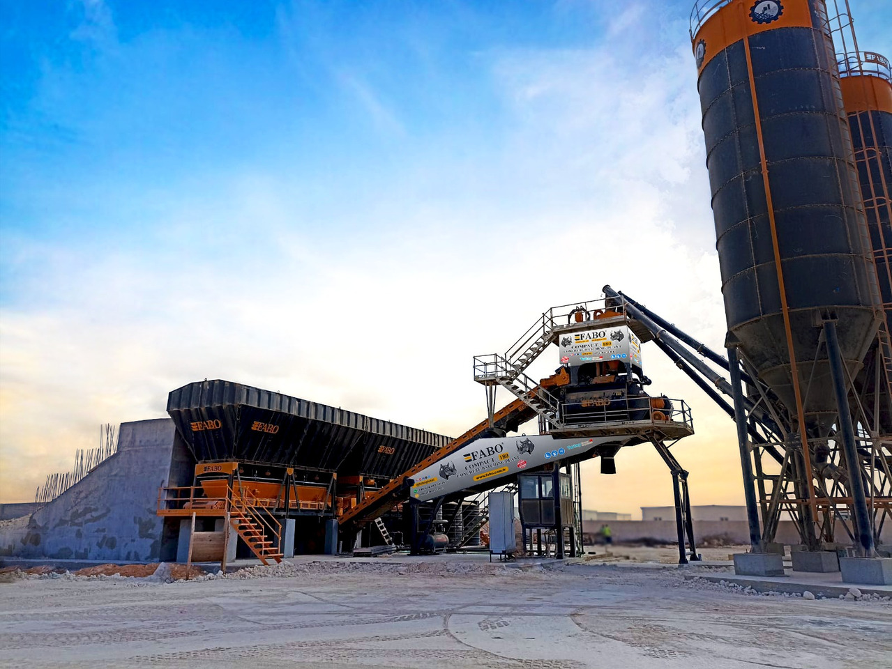FABO compact concrete plant - Beton santrali: fotoğraf 3 FABO compact concrete plant - Beton santrali: fotoğraf 3