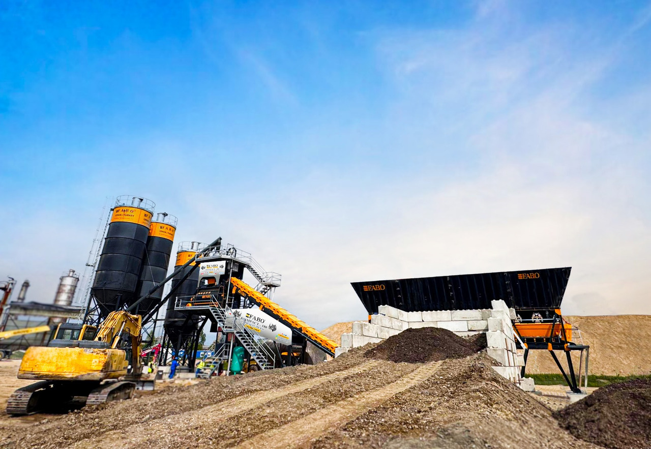 FABO compact concrete plant - Beton santrali: fotoğraf 2 FABO compact concrete plant - Beton santrali: fotoğraf 2