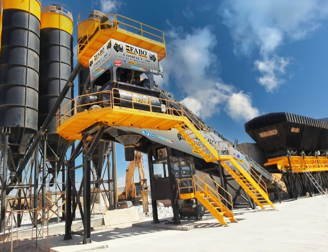 FABO compact concrete plant - Beton santrali: fotoğraf 2 FABO compact concrete plant - Beton santrali: fotoğraf 2