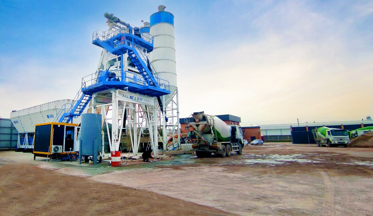 FABO compact concrete plant - Beton santrali: fotoğraf 3 FABO compact concrete plant - Beton santrali: fotoğraf 3