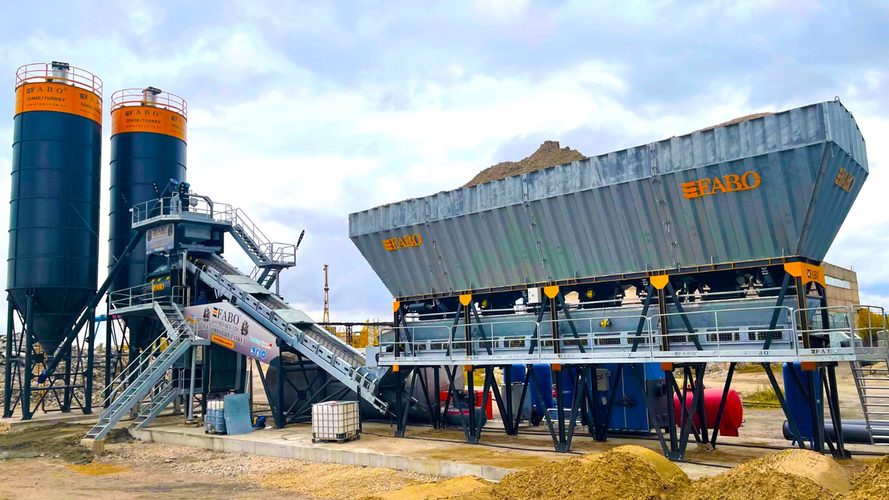 FABO compact concrete plant - Beton santrali: fotoğraf 1 FABO compact concrete plant - Beton santrali: fotoğraf 1