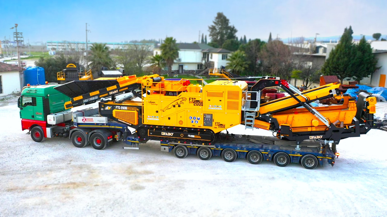 FABO crawler crusher - Konkasör tesisi: fotoğraf 2 FABO crawler crusher - Konkasör tesisi: fotoğraf 2