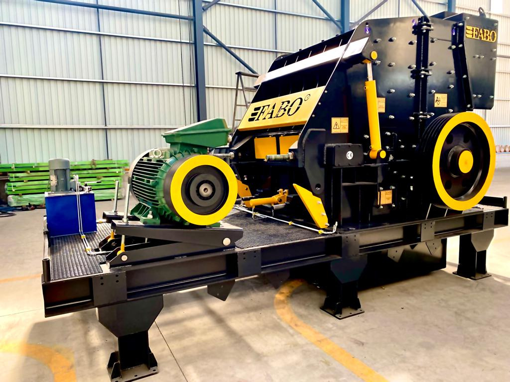 FABO impact crusher - Darbeli kırıcı: fotoğraf 1 FABO impact crusher - Darbeli kırıcı: fotoğraf 1