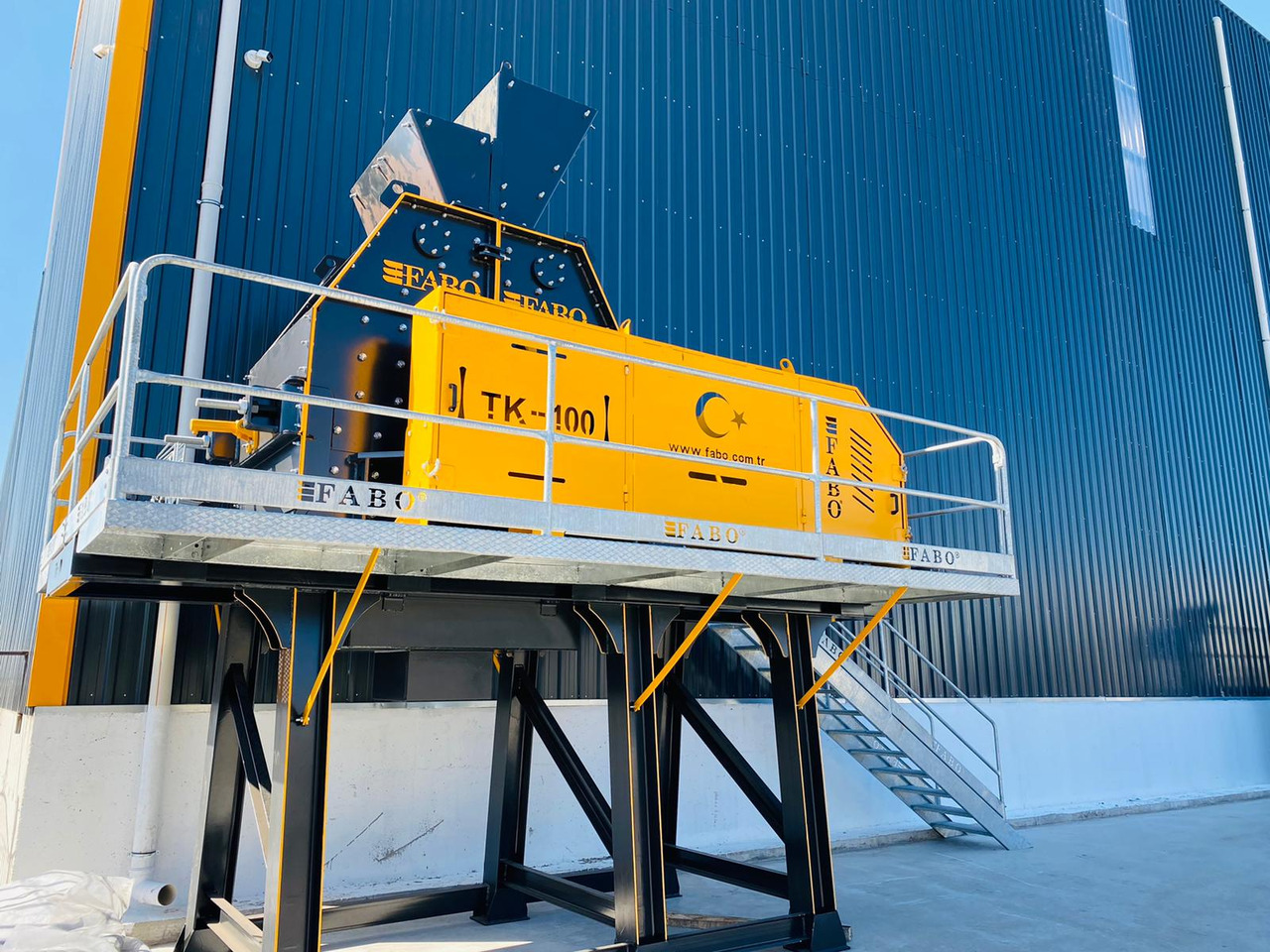 FABO impact crusher - Darbeli kırıcı: fotoğraf 1 FABO impact crusher - Darbeli kırıcı: fotoğraf 1