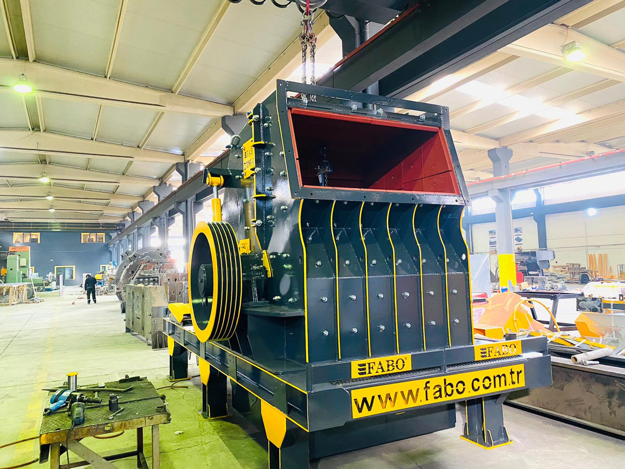 FABO impact crusher - Darbeli kırıcı: fotoğraf 4 FABO impact crusher - Darbeli kırıcı: fotoğraf 4