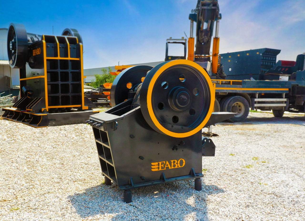 FABO jaw crusher - Çeneli kırıcı: fotoğraf 4 FABO jaw crusher - Çeneli kırıcı: fotoğraf 4