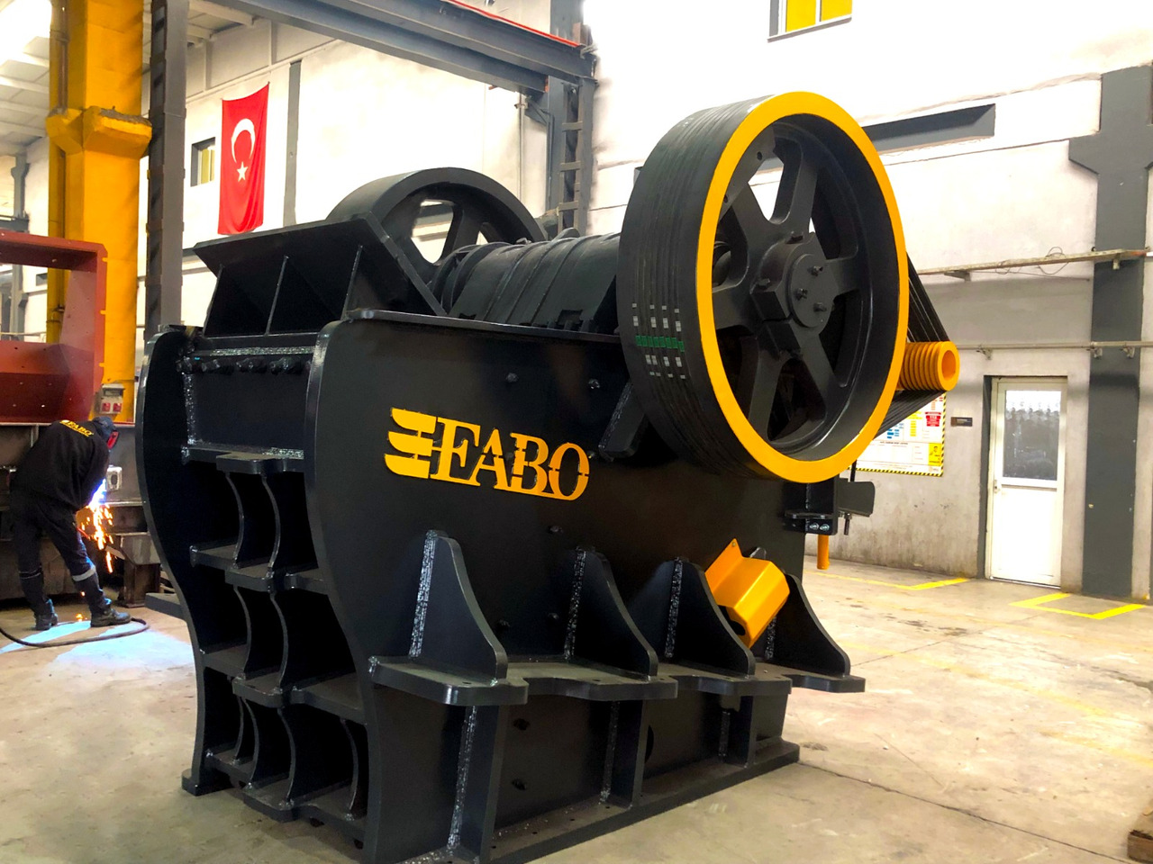 FABO jaw crusher - Çeneli kırıcı: fotoğraf 1 FABO jaw crusher - Çeneli kırıcı: fotoğraf 1