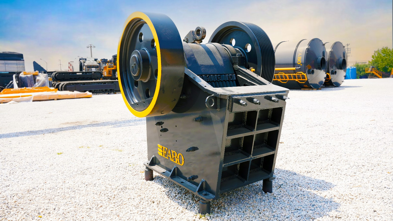 FABO jaw crusher - Çeneli kırıcı: fotoğraf 3 FABO jaw crusher - Çeneli kırıcı: fotoğraf 3