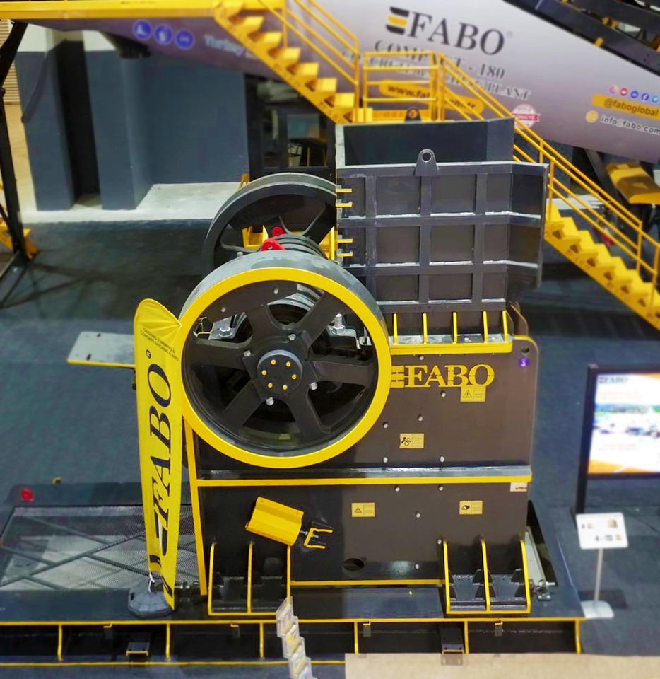 FABO jaw crusher - Çeneli kırıcı: fotoğraf 4 FABO jaw crusher - Çeneli kırıcı: fotoğraf 4