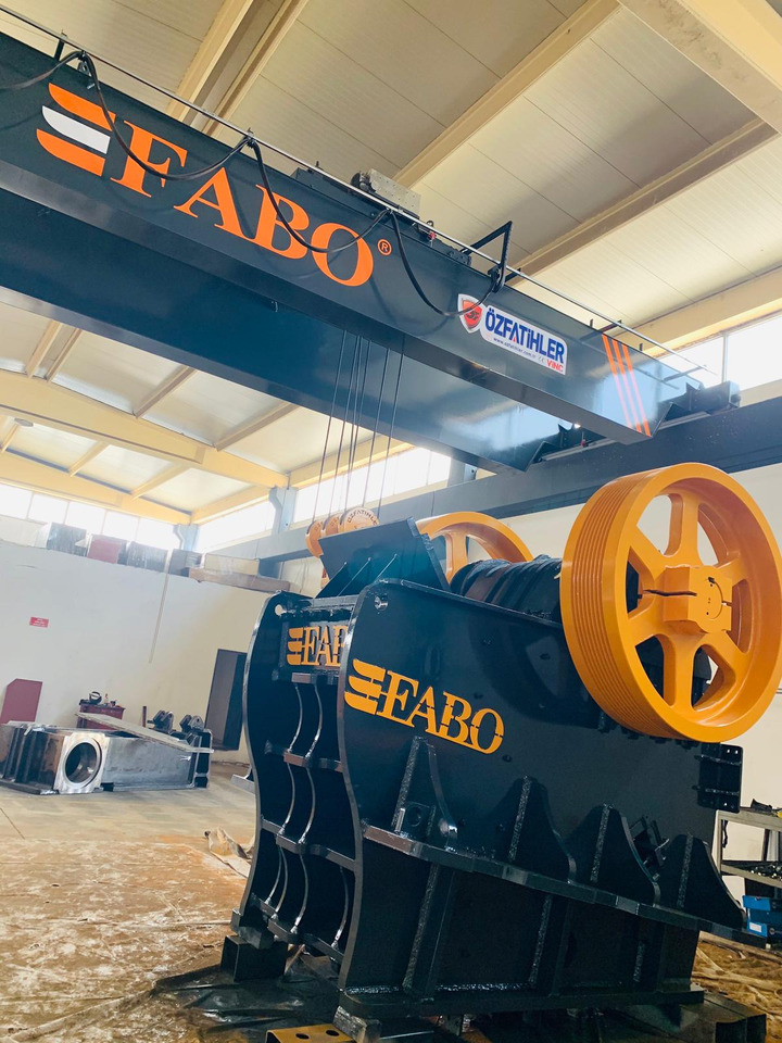 FABO jaw crusher - Çeneli kırıcı: fotoğraf 2 FABO jaw crusher - Çeneli kırıcı: fotoğraf 2