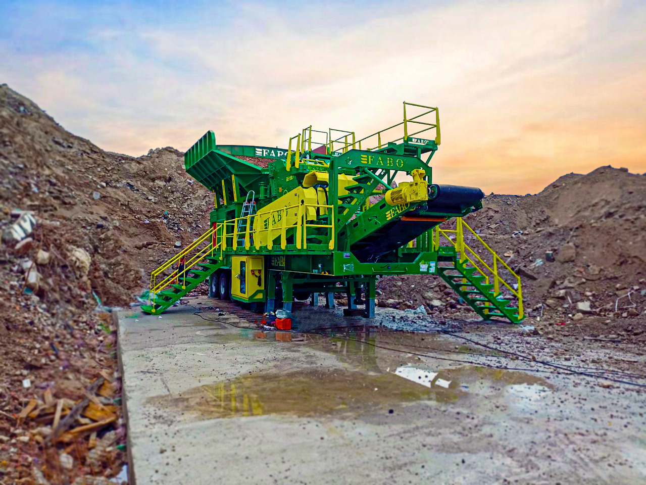 FABO mining machinery - crushing plant - Madencilik makinesi: fotoğraf 4 FABO mining machinery - crushing plant - Madencilik makinesi: fotoğraf 4