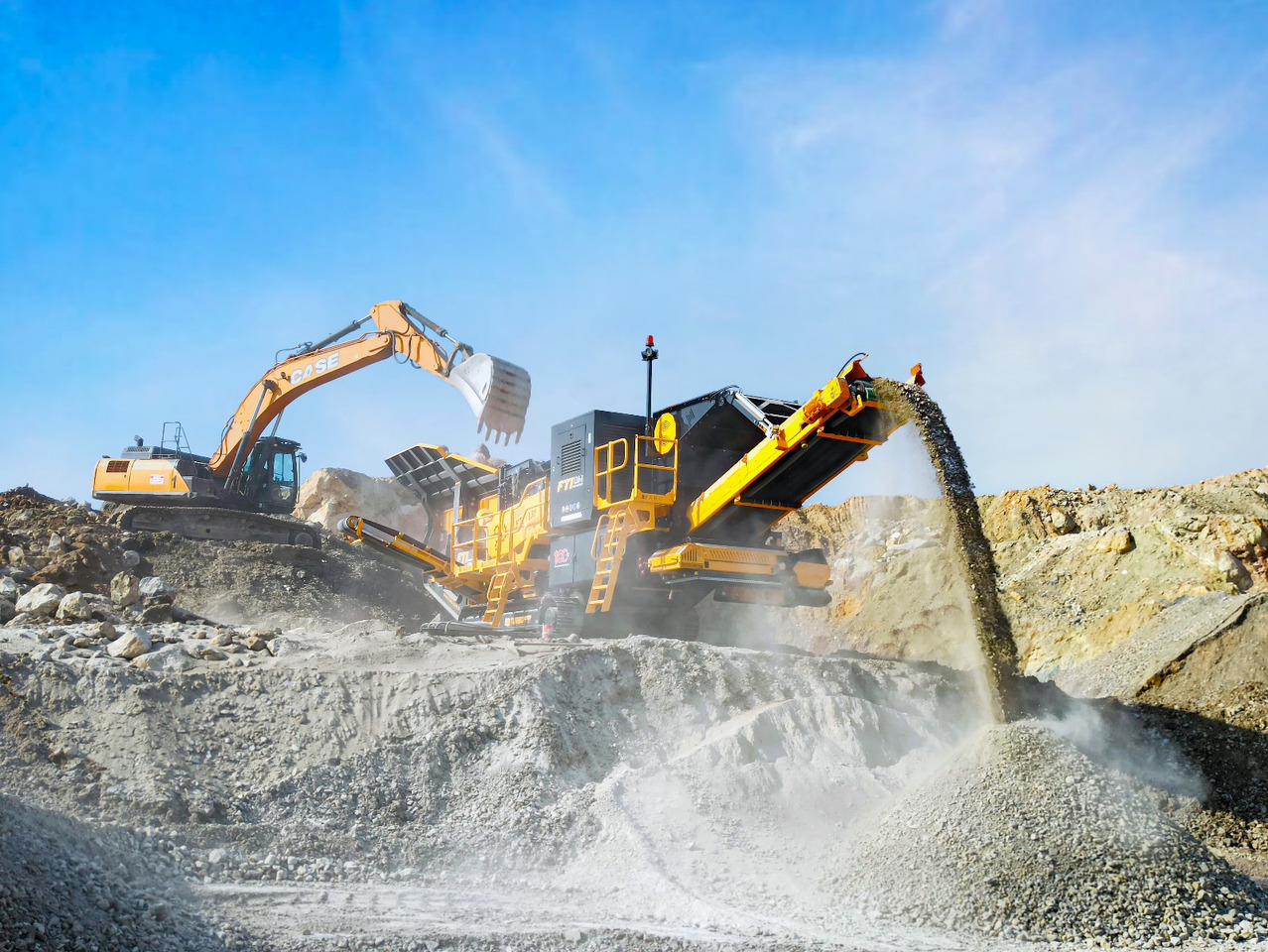 FABO mining machinery - crushing plant - Madencilik makinesi: fotoğraf 1 FABO mining machinery - crushing plant - Madencilik makinesi: fotoğraf 1
