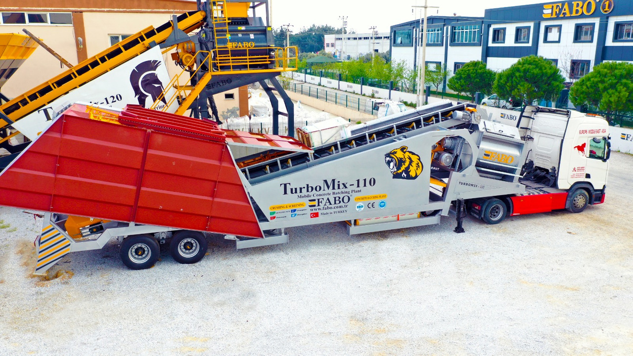 FABO mobile concrete batching plant - Beton santrali: fotoğraf 2 FABO mobile concrete batching plant - Beton santrali: fotoğraf 2