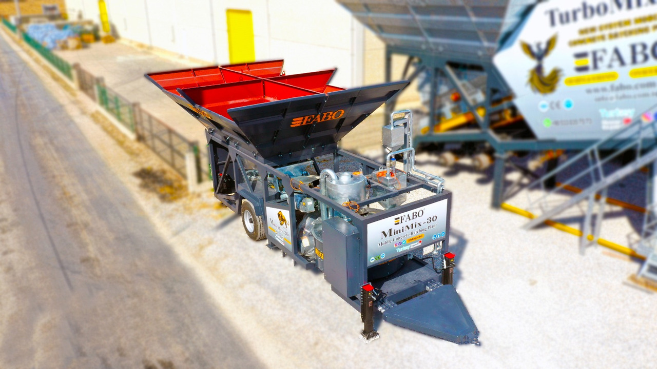 FABO mobile concrete batching plant - Beton santrali: fotoğraf 3 FABO mobile concrete batching plant - Beton santrali: fotoğraf 3