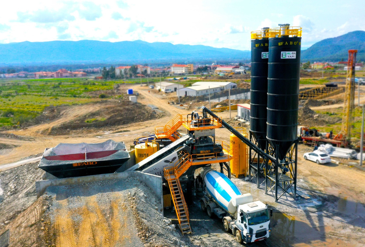 FABO mobile concrete batching plant - Beton santrali: fotoğraf 3 FABO mobile concrete batching plant - Beton santrali: fotoğraf 3