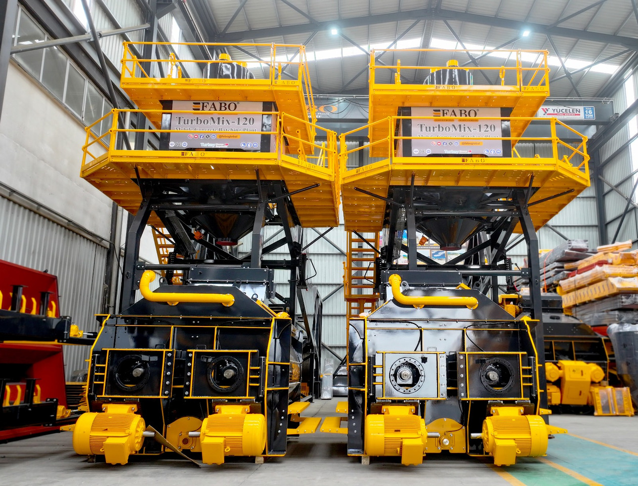 FABO mobile concrete batching plant - Beton santrali: fotoğraf 1 FABO mobile concrete batching plant - Beton santrali: fotoğraf 1