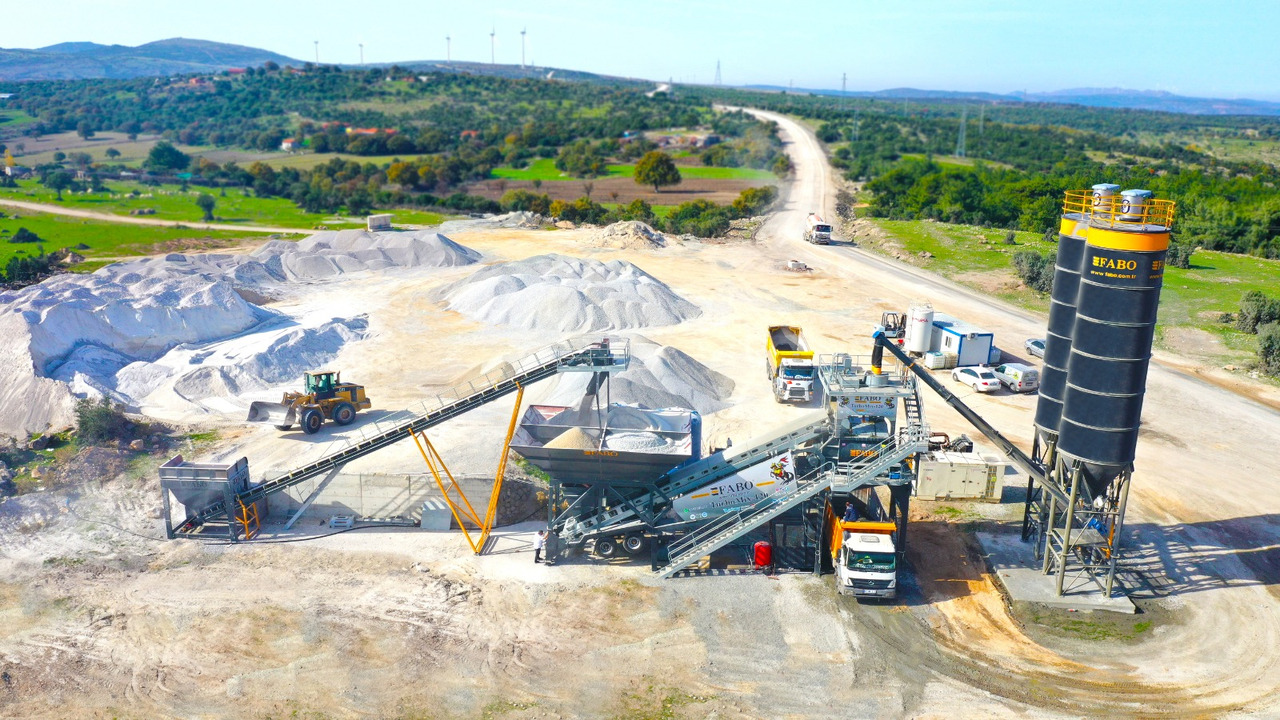 FABO mobile concrete batching plant - Beton santrali: fotoğraf 4 FABO mobile concrete batching plant - Beton santrali: fotoğraf 4