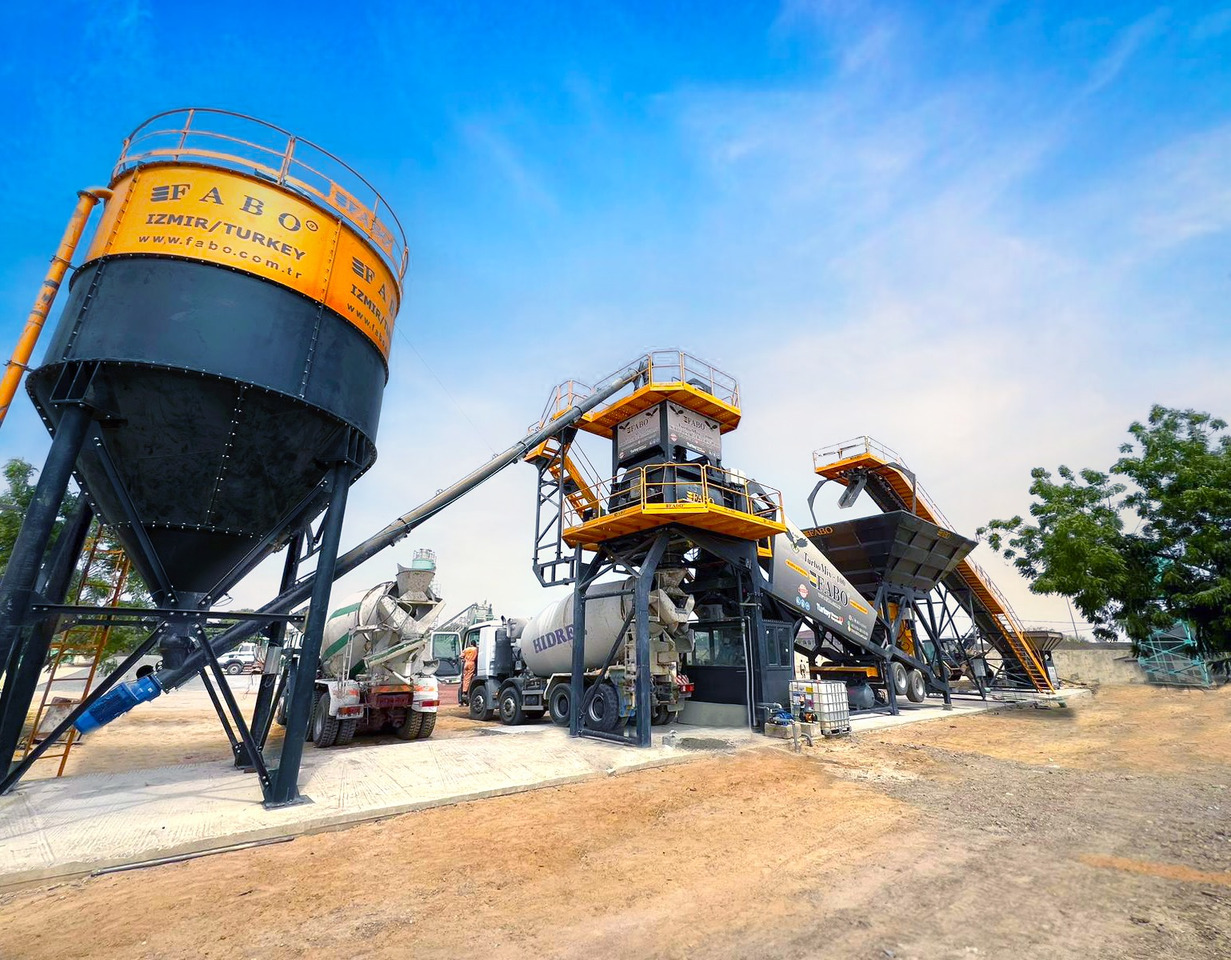 FABO mobile concrete batching plant - Beton santrali: fotoğraf 3 FABO mobile concrete batching plant - Beton santrali: fotoğraf 3