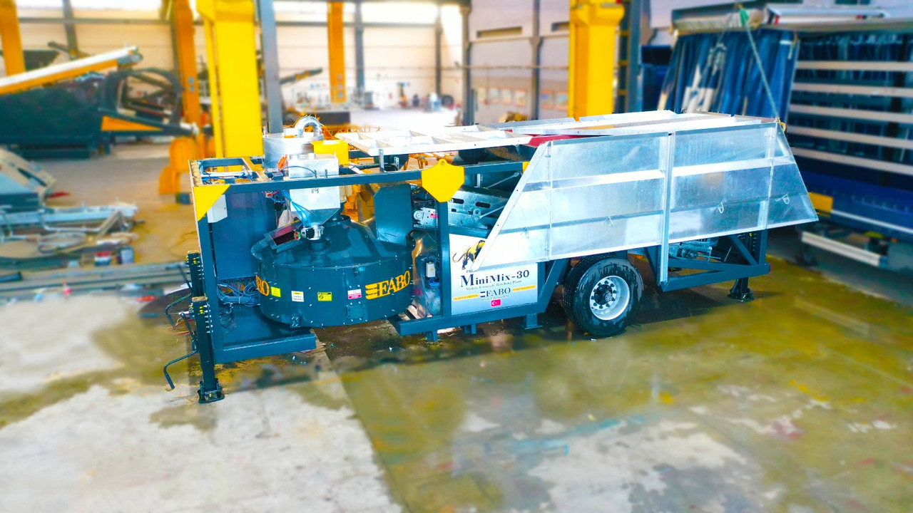 FABO mobile concrete batching plant - Beton santrali: fotoğraf 4 FABO mobile concrete batching plant - Beton santrali: fotoğraf 4