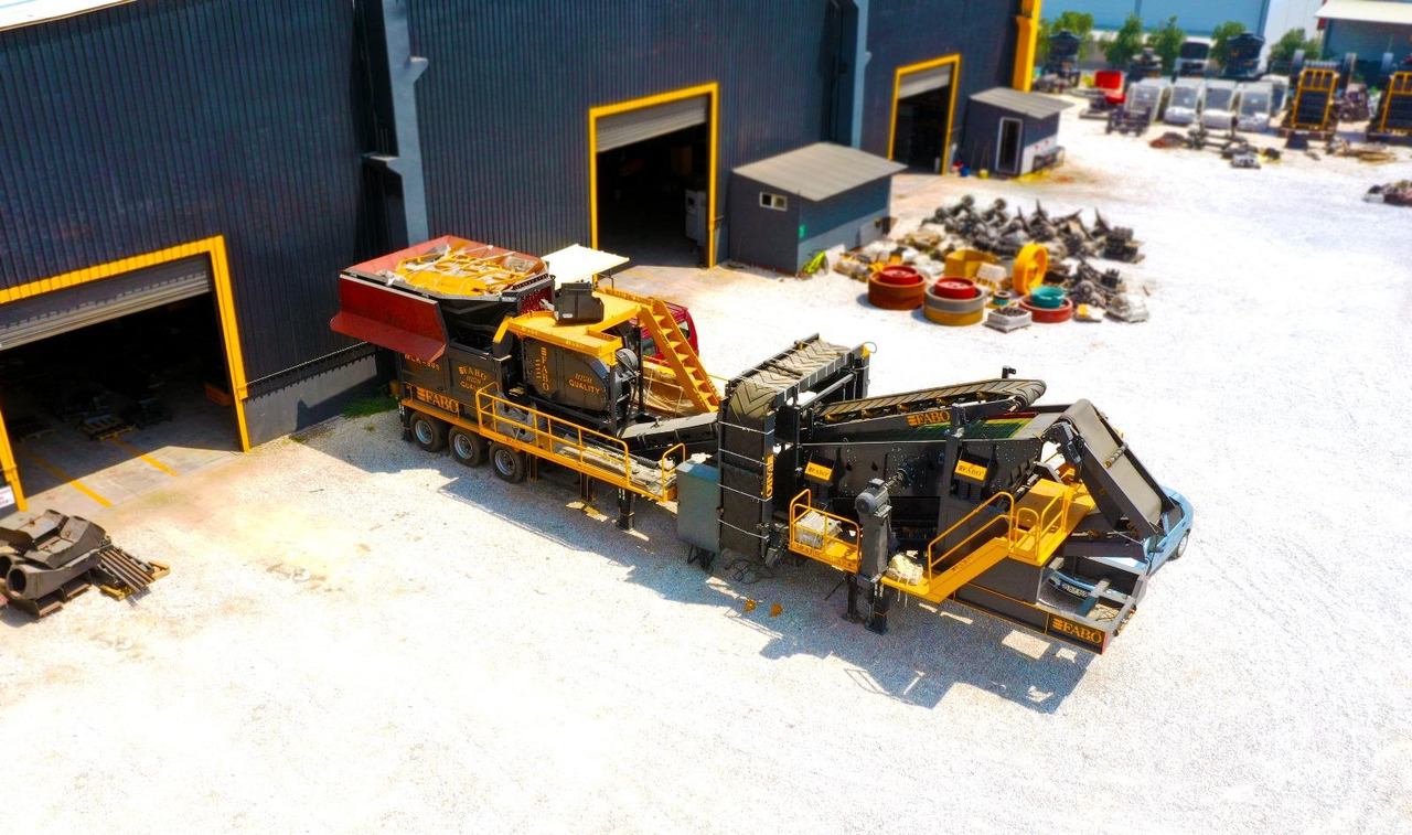 FABO mobile jaw crusher - Çeneli kırıcı: fotoğraf 1 FABO mobile jaw crusher - Çeneli kırıcı: fotoğraf 1