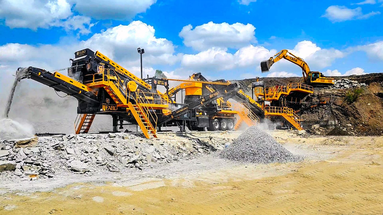 FABO mobile jaw crusher - Çeneli kırıcı: fotoğraf 1 FABO mobile jaw crusher - Çeneli kırıcı: fotoğraf 1