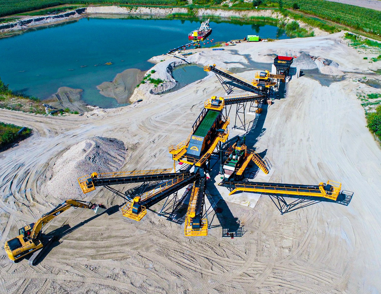 FABO stone crusher - crushers - Konkasör tesisi: fotoğraf 1 FABO stone crusher - crushers - Konkasör tesisi: fotoğraf 1