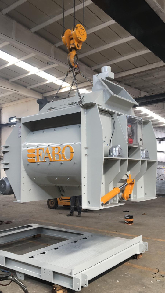 FABO twin shaft mixer - Beton mikseri: fotoğraf 4 FABO twin shaft mixer - Beton mikseri: fotoğraf 4