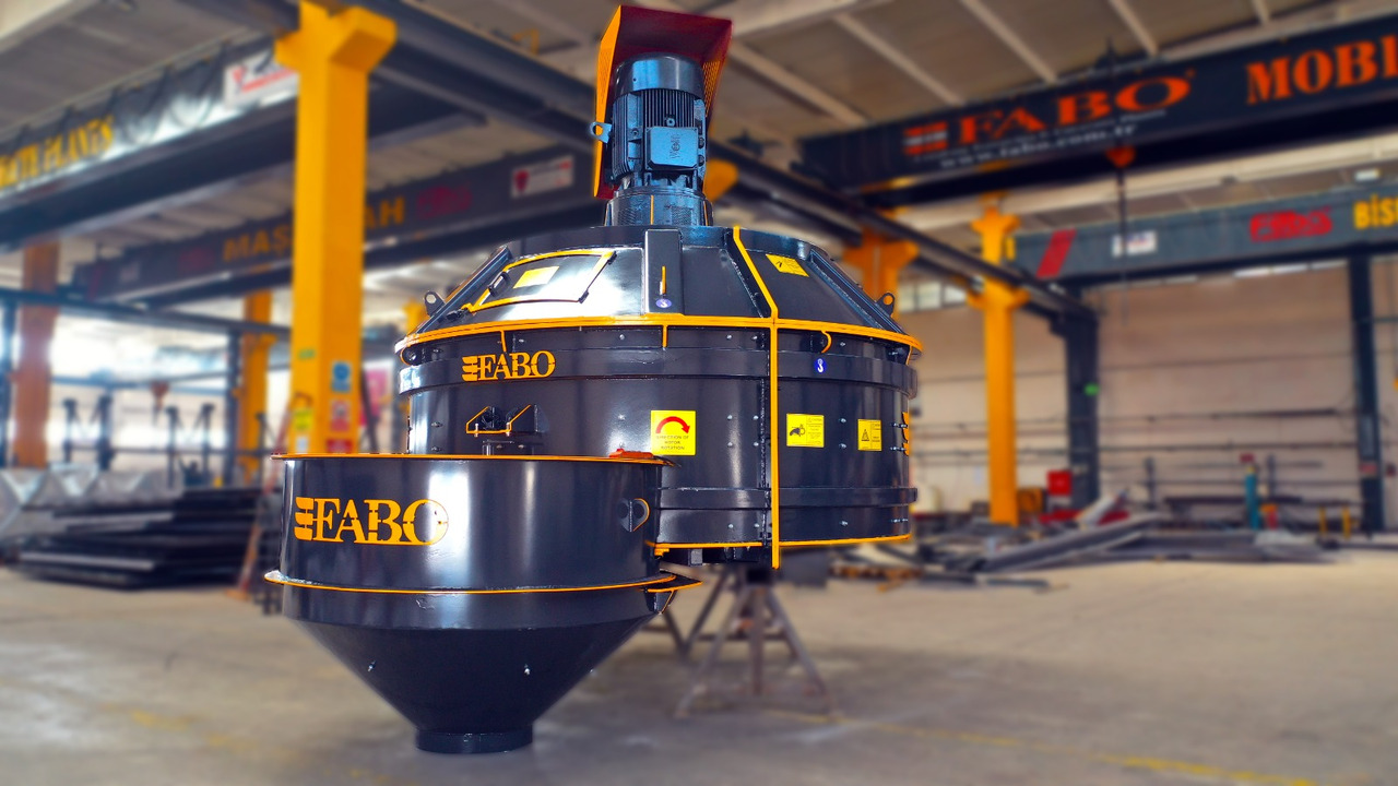FABO twin shaft mixer - Beton mikseri: fotoğraf 3 FABO twin shaft mixer - Beton mikseri: fotoğraf 3